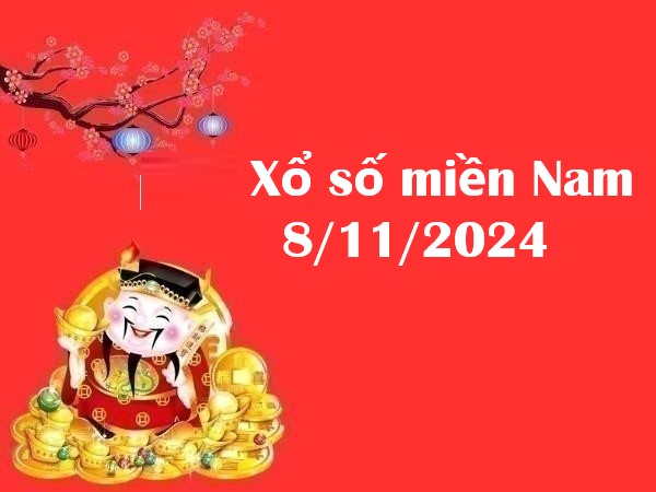 Xổ số miền Nam 8/11/2024 – Phân tích số may mắn hôm nay