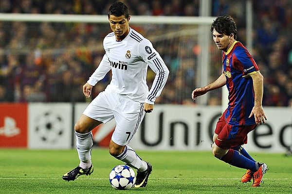 Đối đầu Messi vs Ronaldo 