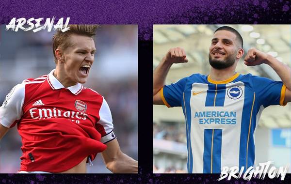Phong độ Arsenal vs Brighton Phong độ Arsenal vs Brighton